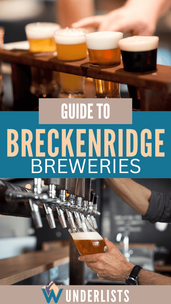Guide to Breckenridge Breweries pin for pinterest.