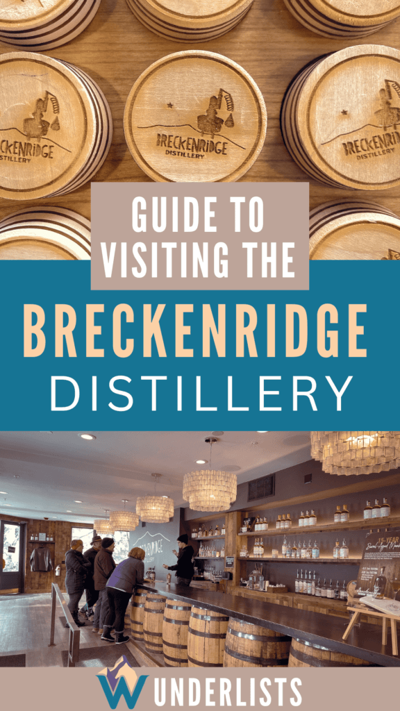 visiting the breckenridge distillery pin for pinterest 